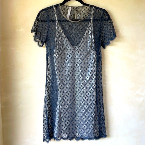 Marnie Skillings Dresses & Skirts - Marnie Skillings lace dress with slip